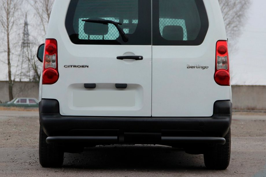 Citroen Berlingo 2008–2018 Achterhoekbeugels AK003 Black (RVS) Image