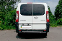 Citroen Jumpy 2007–2017 Achterbeugel Double Black (RVS) foto 3
