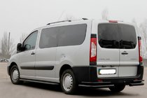 Citroen Jumpy 2007–2017 Achterhoekbeugels Double Black (2 stuks, RVS) foto 3