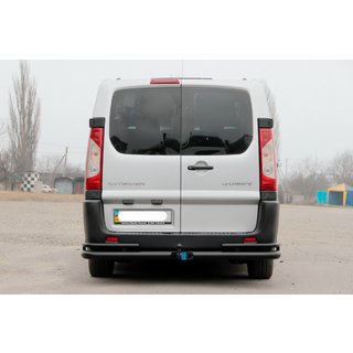 Achterhoekbeugels Double Black (2 stuks, RVS) Citroen Jumpy 2007–2017 foto 2