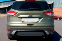 Ford Kuga/Escape 2013–2019 Achterbeugel AK007 Black (RVS) foto 4