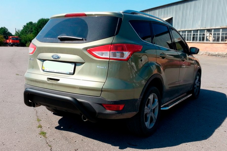 Ford Kuga/Escape 2013–2019 Achterbeugel AK007 Black (RVS) Image