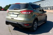 Ford Kuga 2008–2013 Achterbeugel AK007 Black (RVS) foto 7