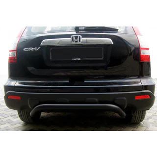 Achterbeugel AK007 Black (RVS)