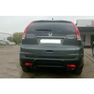 Achterbeugel AK007 Black (RVS) Honda CRV 2012–2016 foto 3