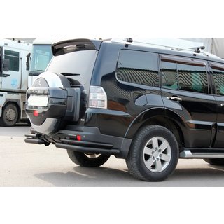 AK003 achter rollbar dubbel zwart (RVS) foto 2