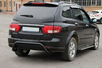 SsangYong Kyron 2005–2014 Achterbeugel AK007 Black (RVS) foto 1
