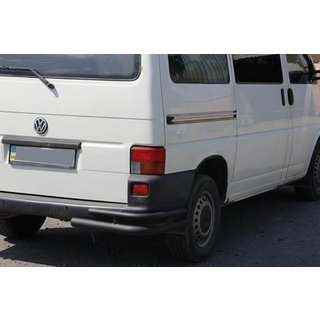 Dubbele achterhoekstukken AK003-Double Black (2 st., RVS) Volkswagen T4 Transporter 1990–2003 foto 3