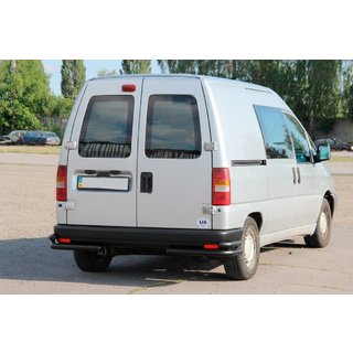 Achterste dubbele hoekbeugels AK003-подвійний Black (RVS) foto 2