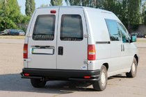 Fiat Scudo 1996–2007 Achterste dubbele hoekbeugels AK003-подвійний Black (RVS) foto 2