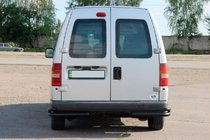 Fiat Scudo 1996–2007 Achterste dubbele hoekbeugels AK003-подвійний Black (RVS) foto 3