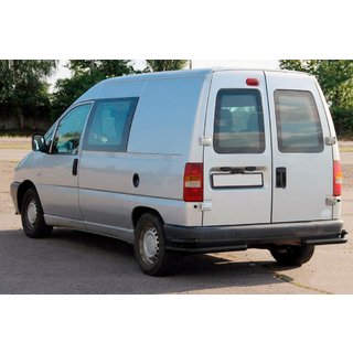 Achterste dubbele hoekbeugels AK003-подвійний Black (RVS) Peugeot Expert 1995–2007 foto 3