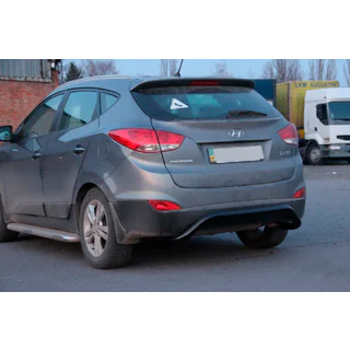 Achterbeschermbeugel AK007 Black (RVS) Hyundai IX-35 2010–2015 foto 3