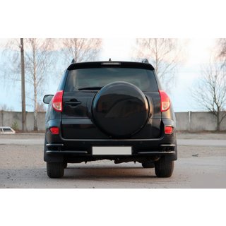 Achterste hoekstukken AK003-double Black (2 stuks, RVS) Toyota Rav 4 2006–2013 foto 1