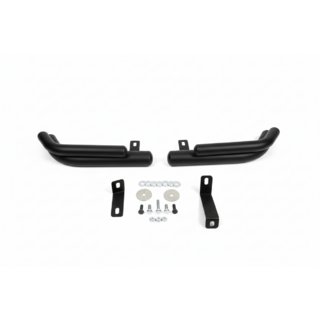 Achterste dubbele hoekbeugels AK003-Подвійний Black (RVS) Hyundai Santa Fe 2 2006–2012 foto 3