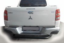 Fiat Fullback 2016– Achterbumperbeugel AK007 Black (RVS) foto 1