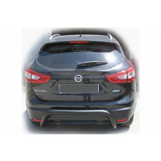 Achterbeschermbeugel AK007-2 Black (RVS)