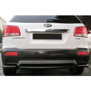Achterhoekdelen voor middenbeugel AK007-3 Black (2 st., RVS) Kia Sorento II XM 2009–2014 foto 1