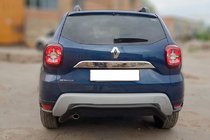 Renault Duster 2018–2024 Achterbeschermbeugel AK007 Black (RVS) foto 2