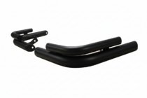 Mercedes Sprinter W901/902/903/904/905 1995–2006 Dubbele achterhoekbeugels AK003-double Black (2 stuks, RVS) foto 1