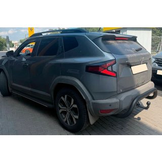 Achterbeschermbeugel AK007 Black (RVS) Renault Duster 2024– foto 2