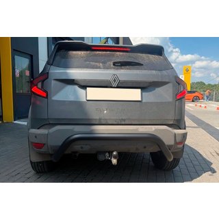 Achterbeschermbeugel AK007 Black (RVS) Renault Duster 2024– foto 1