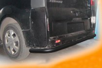 Nissan Primastar 2002–2014 Achterbeschermbeugel AK005 Black (RVS) foto 2