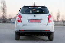 SsangYong Korando 2010–2019 Achterste rollbar AK005 Black (RVS) foto 2