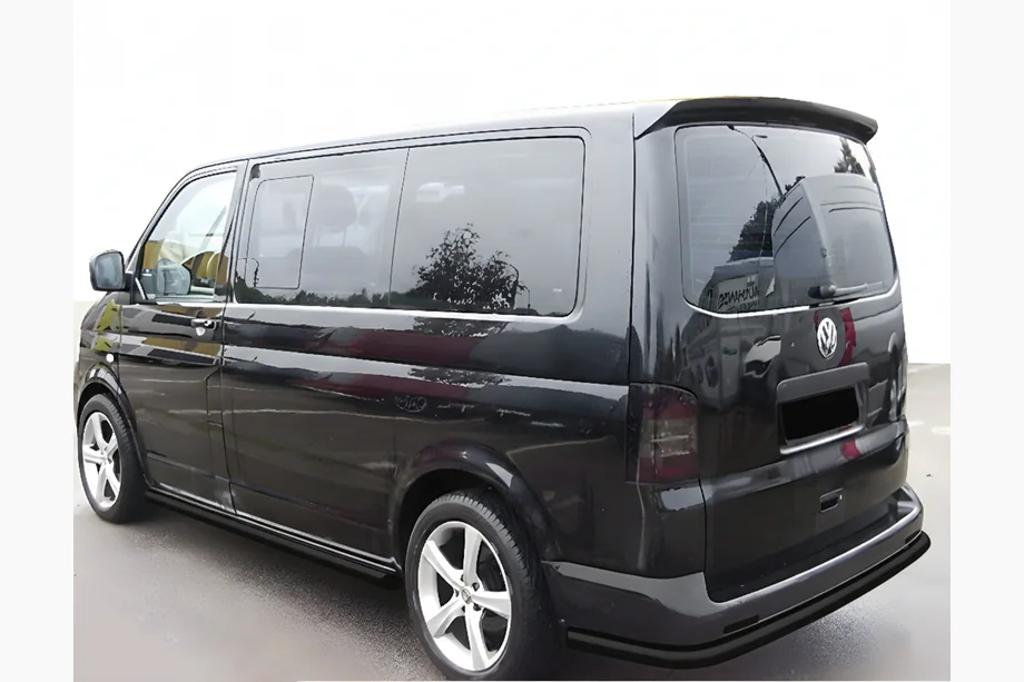 Volkswagen T5 Multivan 2003–2010 Achterste hoekbeugel AK005 Black (RVS) Image