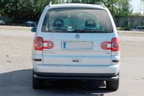 Volkswagen Sharan 1995–2010 Achterbeschermbeugel AK005 Black foto 2
