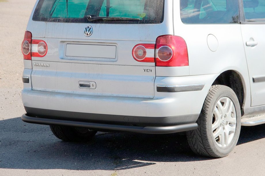 Volkswagen Sharan 1995–2010 Achterbeschermbeugel AK005 Black Image