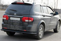 SsangYong Kyron 2005–2014 Achterste rollbar AK005 Black (RVS) foto 3