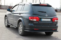 SsangYong Kyron 2005–2014 Achterste rollbar AK005 Black (RVS) foto 1