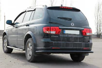 SsangYong Kyron 2005–2014 Achterste rollbar AK005 Black (RVS) foto 2