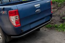Ford Ranger 2011–2022 Achterbeschermbeugel AK005 Black (2011-2018, RVS) foto 1