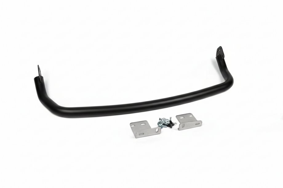 Hyundai Santa Fe 2 2006–2012 Achterbeschermbeugel AK005 Black (2 st., RVS) Image
