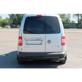 Achterbeugel AK003-2 Black (2 stuks, RVS) Volkswagen Caddy 2010–2015 foto 2