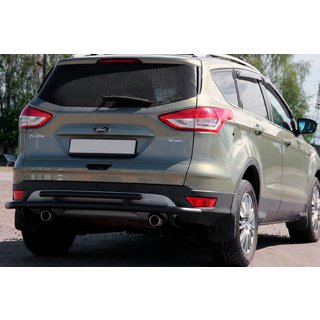 Achterste rolbeugel AK002-2 Black (RVS) Ford Kuga/Escape 2013–2019 foto 3