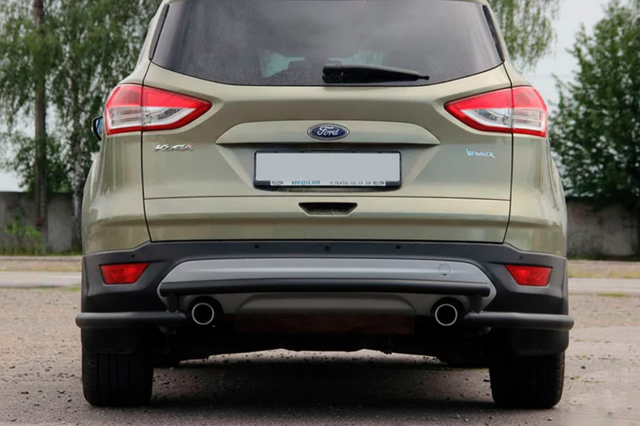 Ford Kuga/Escape 2013–2019 Achterbeschermbeugel AK002-3 Black (RVS) Image