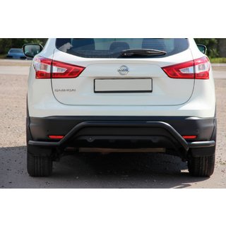 Achterbeugel AK007-Plus Black (RVS) Nissan Qashqai 2014–2021 foto 1