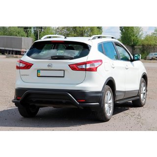 Achterbeugel AK007-Plus Black (RVS) Nissan Qashqai 2014–2021 foto 3