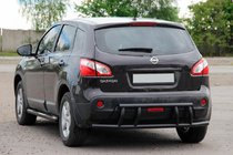 Nissan Qashqai 2007–2010 Achterbeugel AK011 Black (roestvrij staal) foto 3