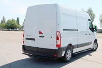 Opel Movano 2010–2021 Achterbeugel AK008 Black (roestvrij staal) foto 3