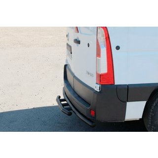 Achterbeugel AK008 Black (roestvrij staal) Opel Movano 2010–2021 foto 1