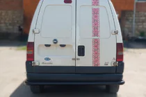 Fiat Scudo 1996–2007 Achterbeschermbeugel AK005 Black (RVS) foto 1