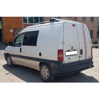 Achterbeschermbeugel AK005 Black (RVS) Fiat Scudo 1996–2007 foto 2
