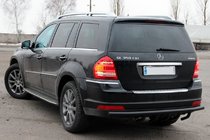 Mercedes GL-klasse X164 2006–2012 Achterbeugel AK-style Black (RVS) foto 2