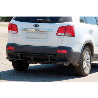 Achterbeugel AK002-2 Black (RVS) Kia Sorento II XM 2009–2014 foto 1
