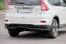 Honda CRV 2012–2016 Achterbeschermbeugel AK003-21 Black (RVS) foto 1