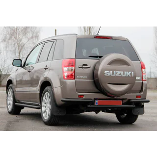 Achterbeschermbeugel AK003-2 Black (RVS) Suzuki Grand Vitara 2005–2017 foto 3
